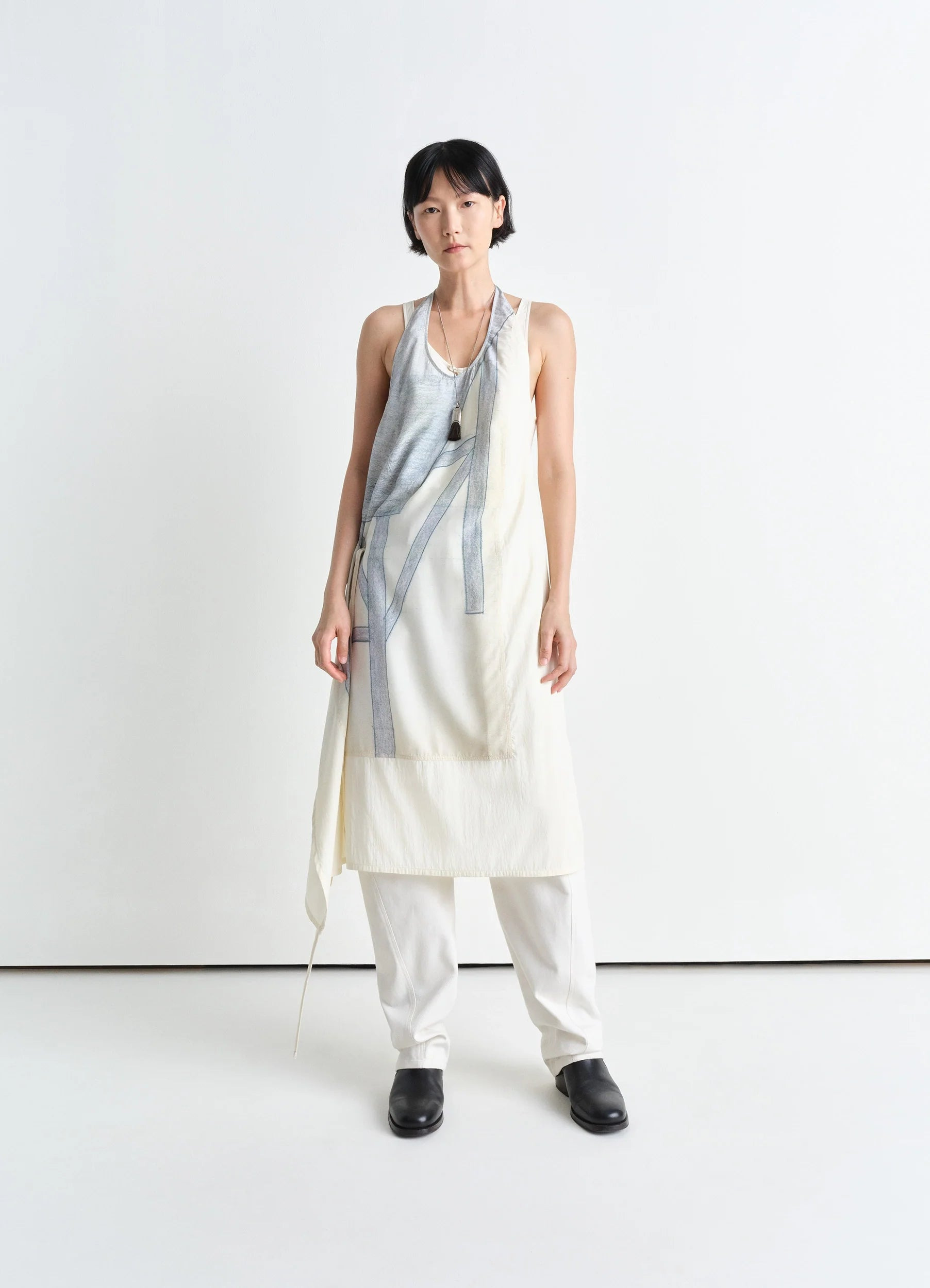 PHILIPPE WEISBECKER APRON DRESS - 6