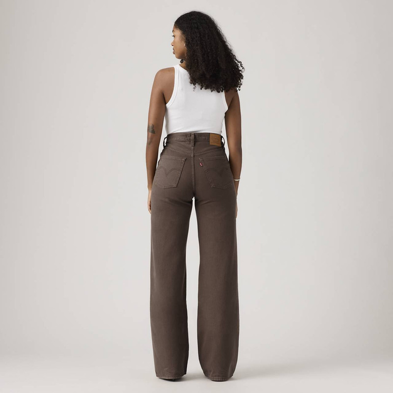 RIBCAGE WIDE-LEG WOMEN'S PANTS 3