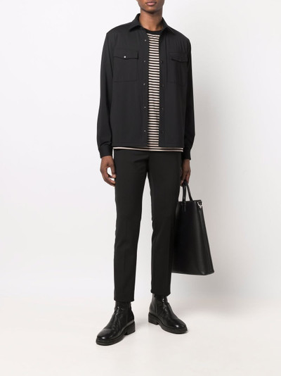 Z Zegna patch pocket shirt outlook