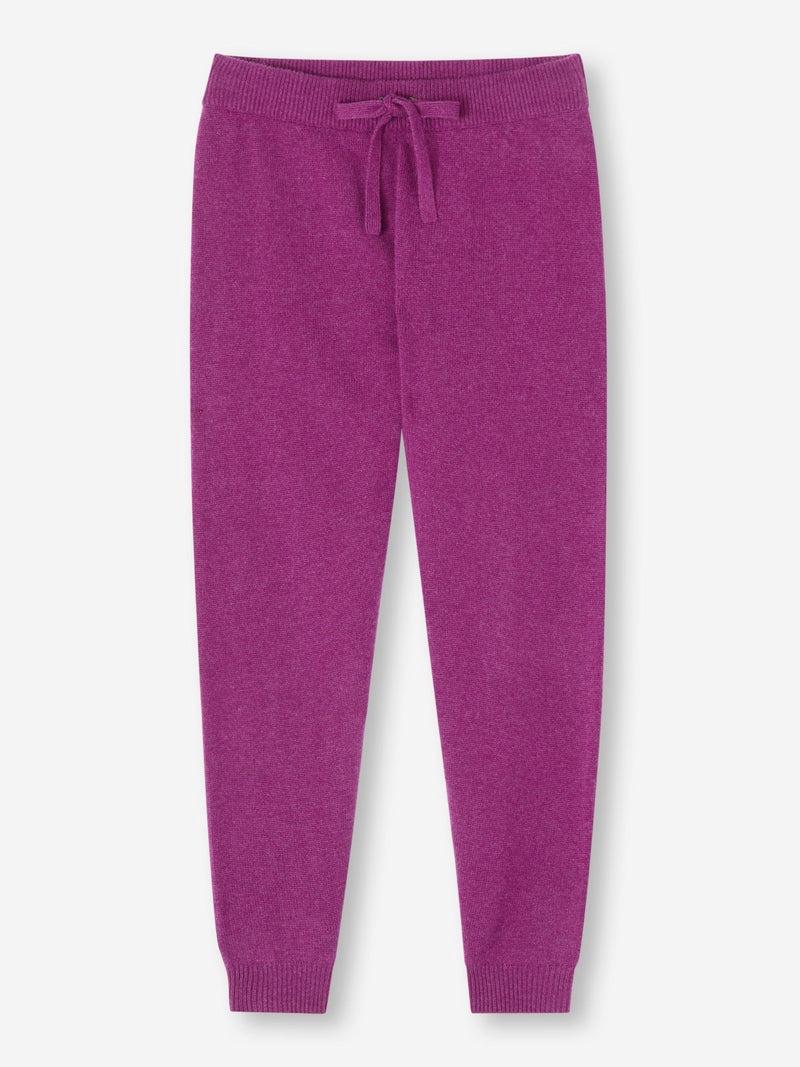 Women's Track Pants Daphne Cashmere Purple - 1