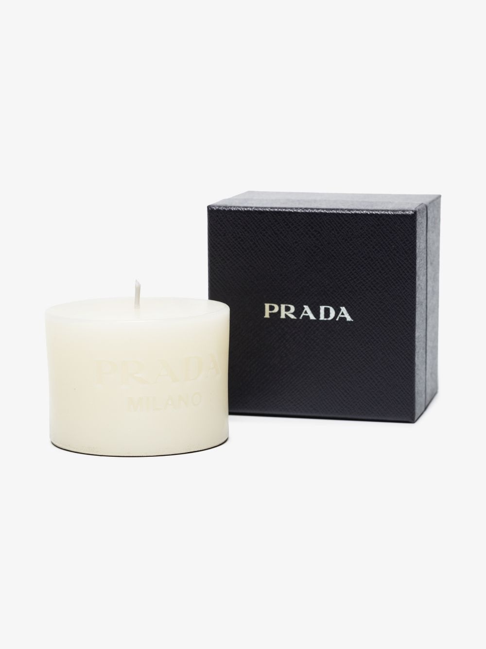 PRADA キャンドル ホワイト/ブラック ポーセリン フレグランスキャンドル