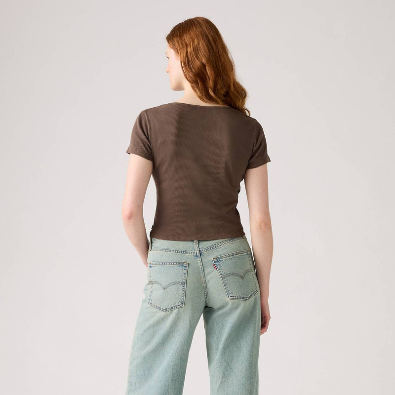 ESSENTIAL SQUARE NECK TEE 3