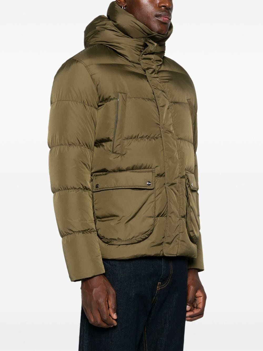 hooded puffer jacket - 3