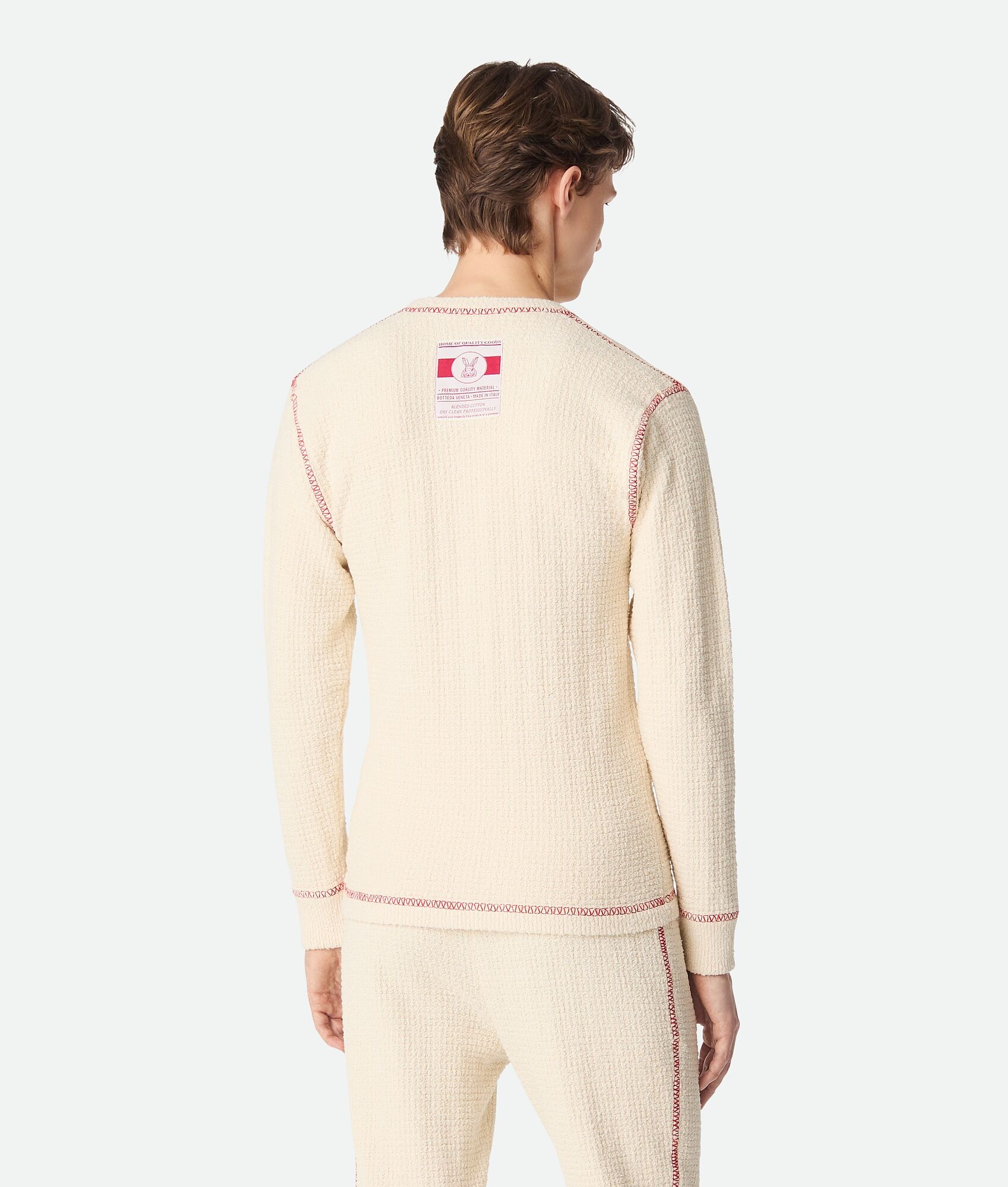 Cotton Waffle Jumper - 3