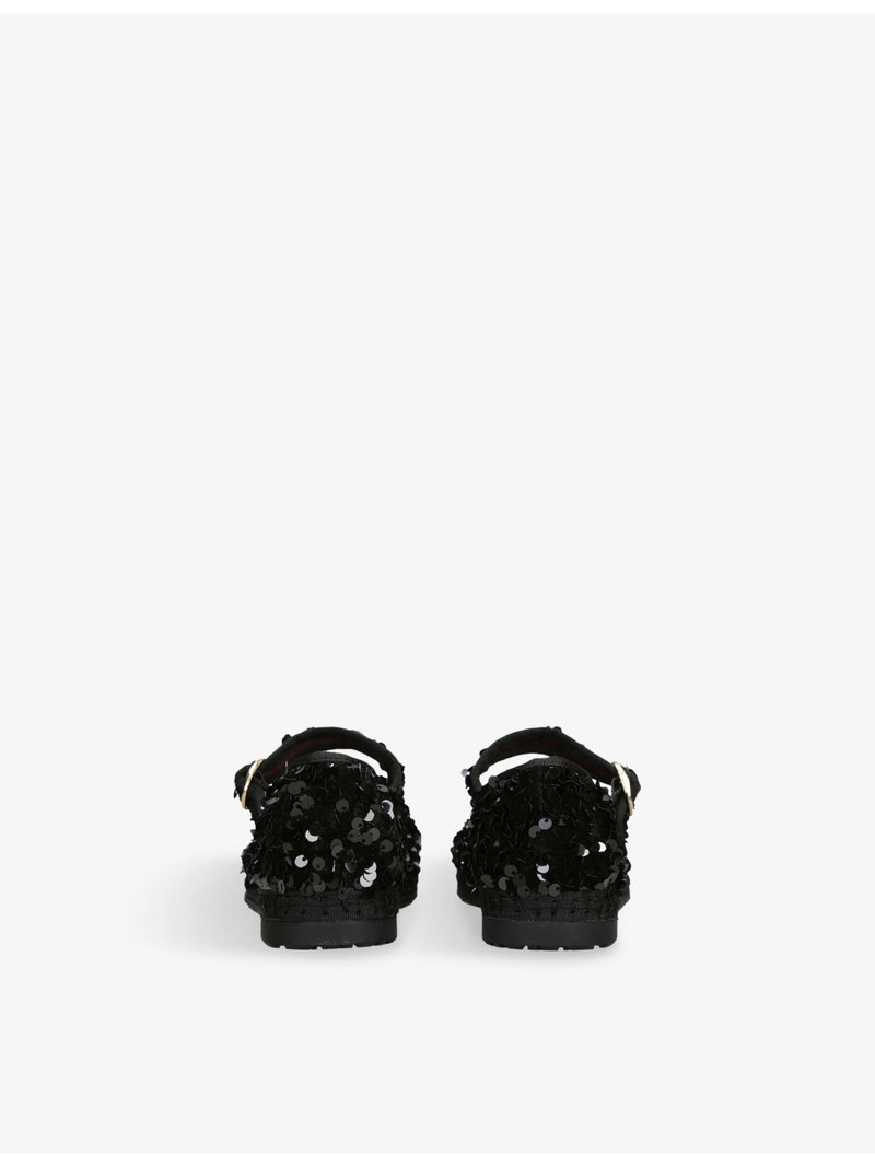 FLABELUS The Little Prince Sequin-Embellished Mary-Jane Shoes outlook