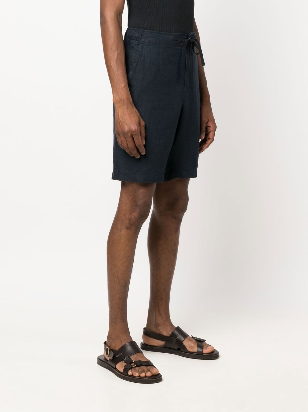 drawstring hemp shorts - 3