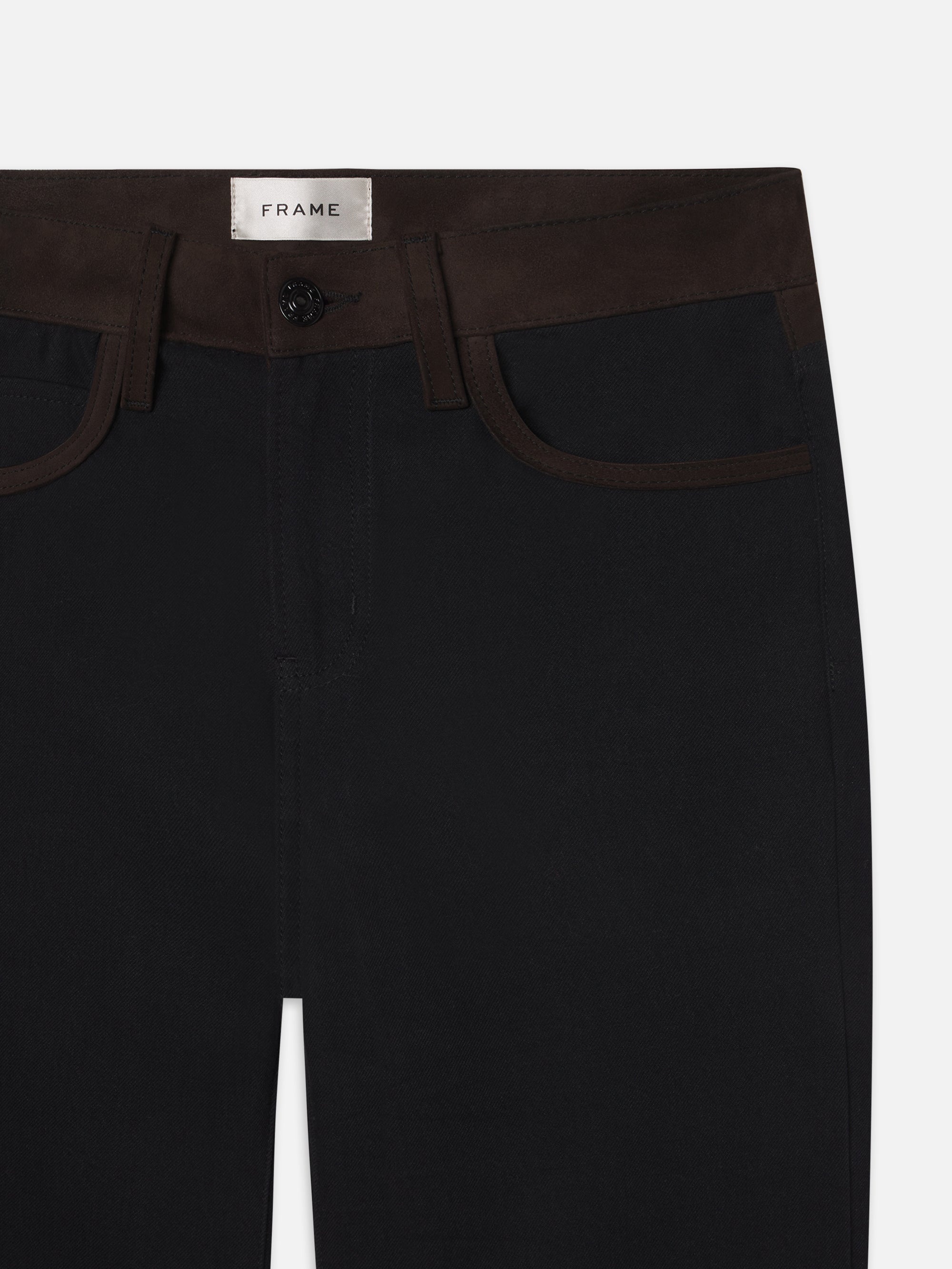 The Equestrian Straight in Trouble Suede - 3