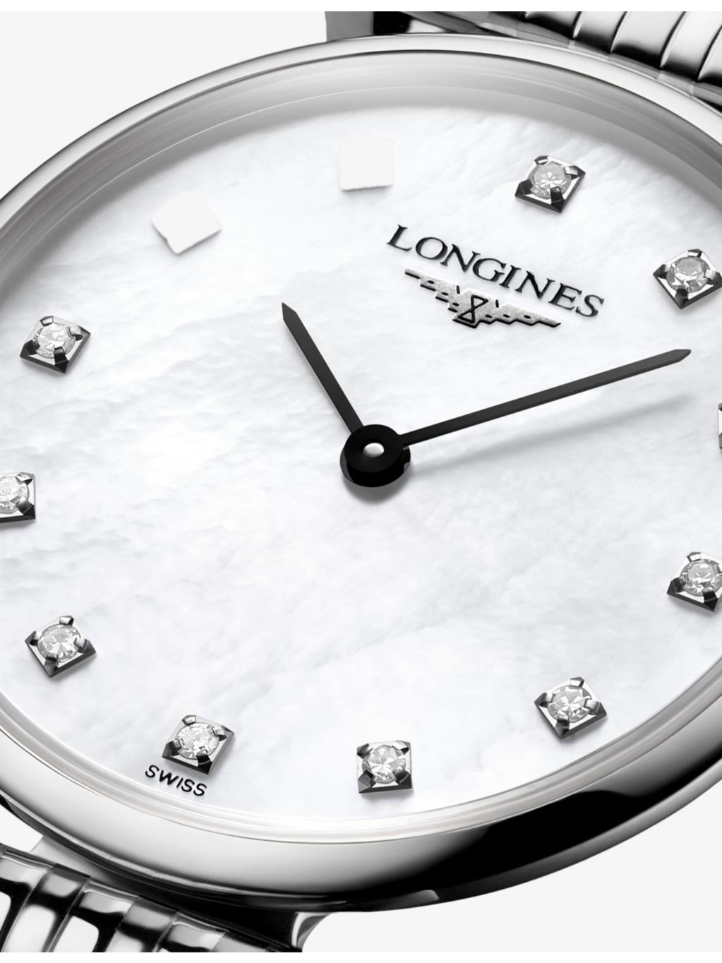 L4.209.4.87.6 La Grande Classique Stainless-Steel And 0.048ct Diamond Quartz Watch - 5