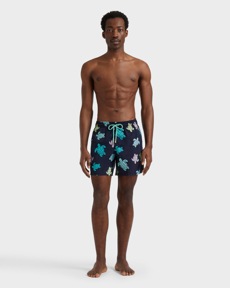 Vilebrequin MEN SWIM SHORTS EMBROIDERED TORTUE MULTICOLORE - LIMITED EDITION outlook