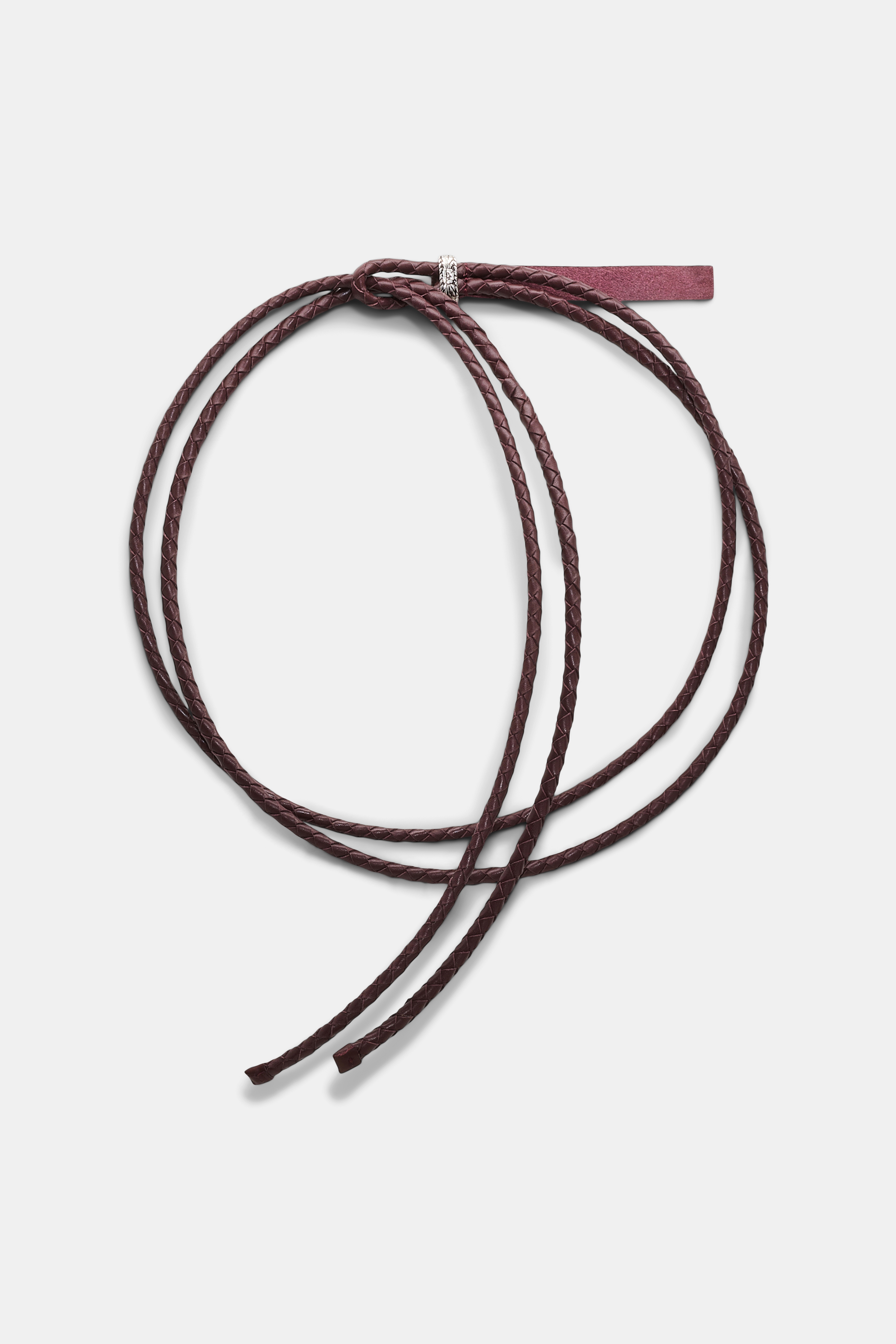 WOVEN ELEGANCE Cord belt - 1