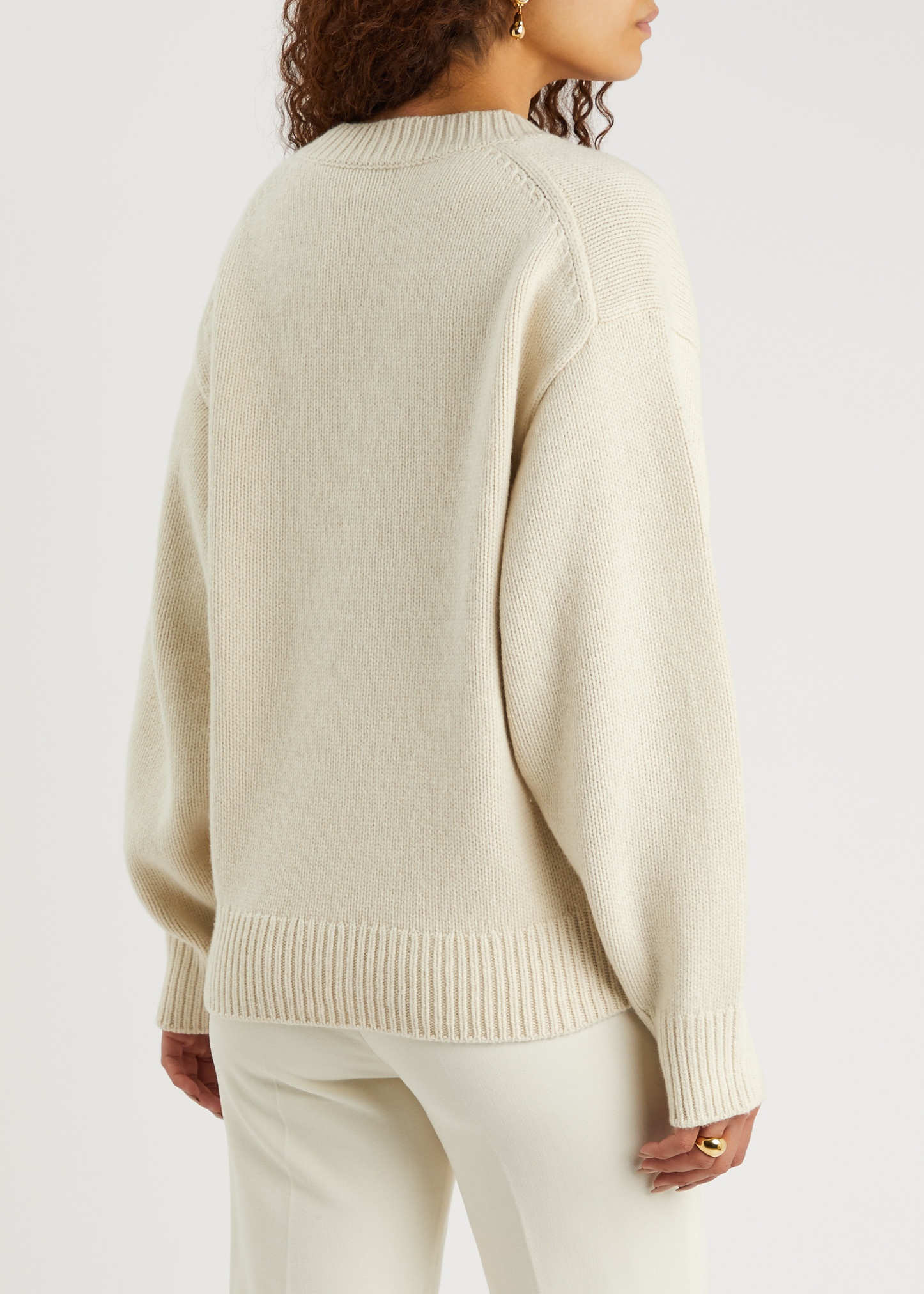 Wool and cashmere-blend jumper - 3