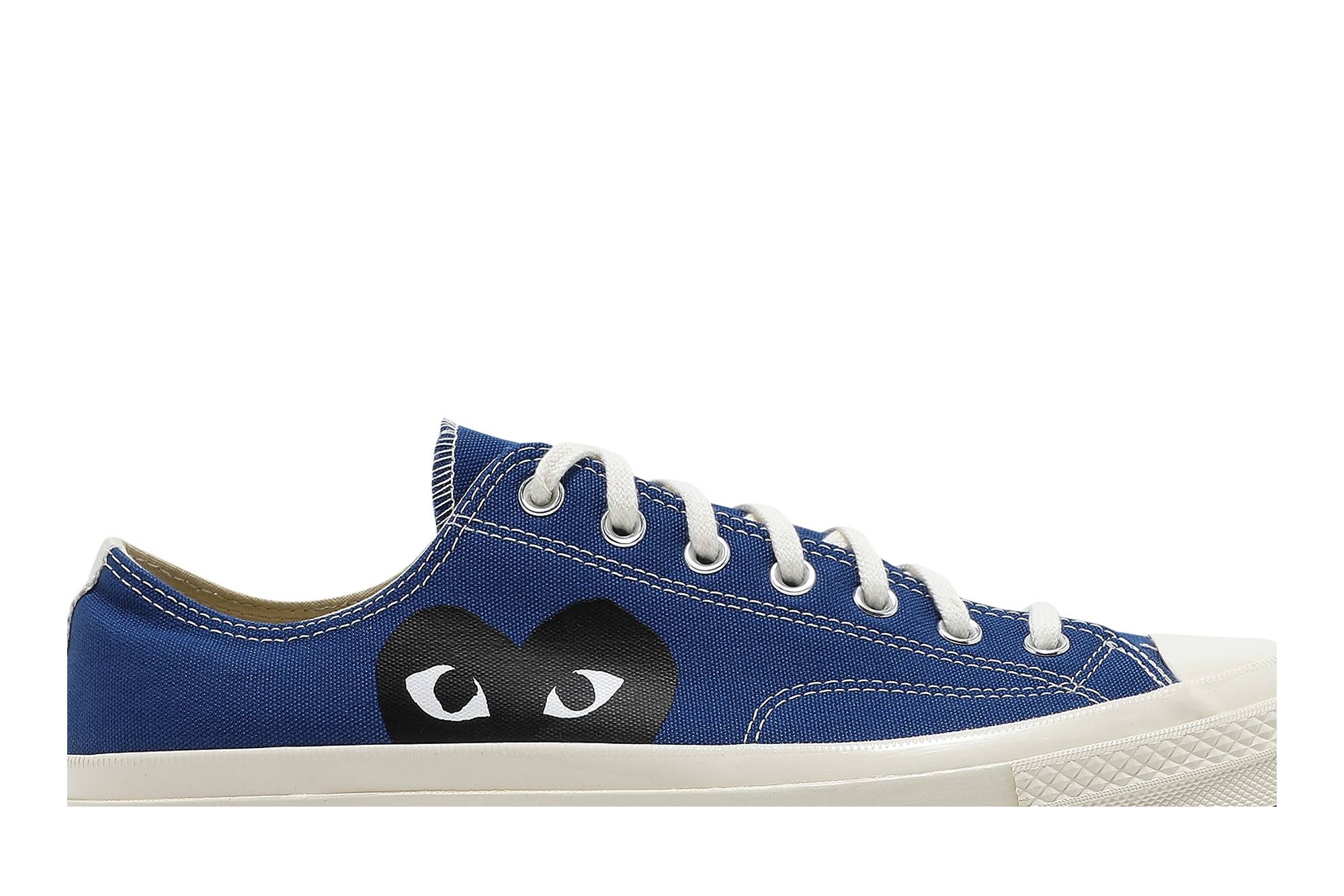 Comme des Garçons PLAY x Chuck 70 Low 'Blue Quartz' - 2