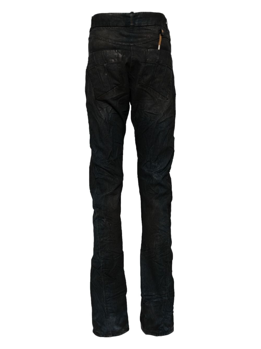 drop-crotch skinny jeans - 2