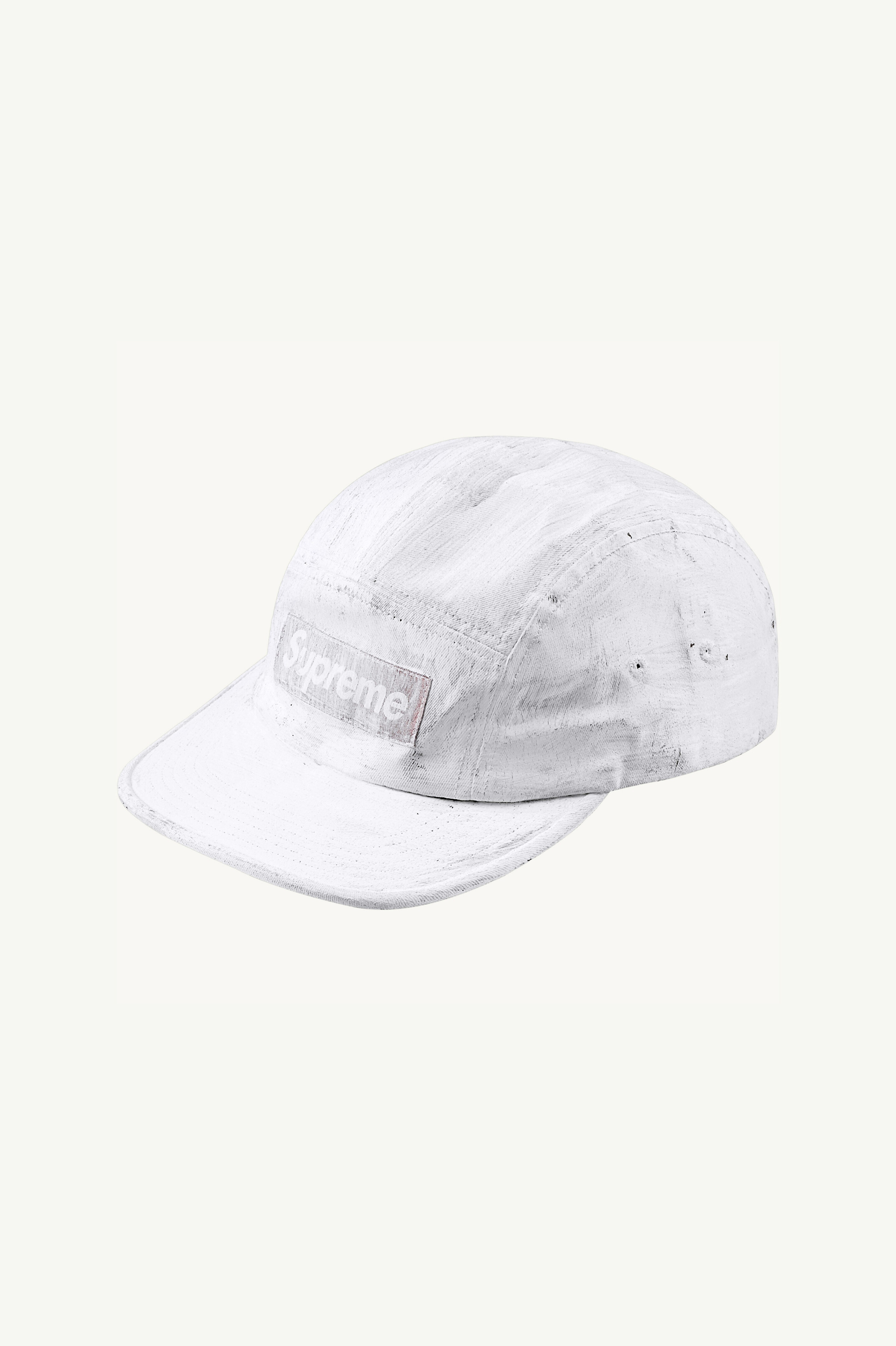 supreme × mm6 painted camp cap Supreme MM6 Maison Margiela Painted Camp Cap Black - SS24 - US