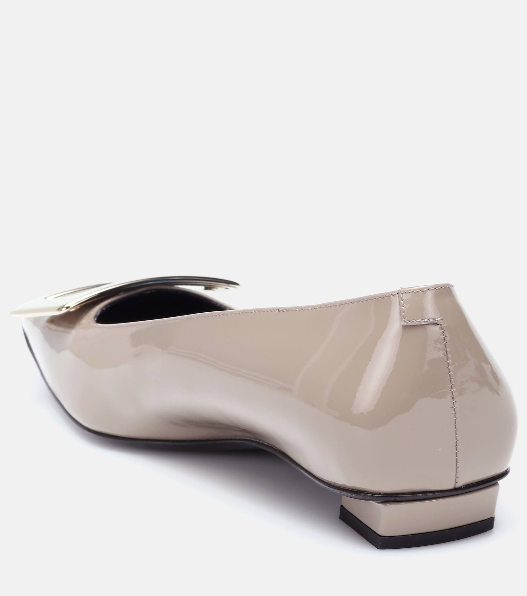 Belle Vivier patent-leather ballet flats - 2