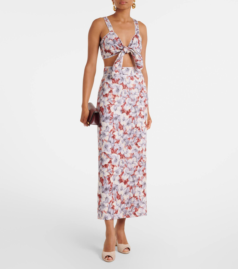 Manolo Blahnik Pirua gathered suede mules outlook