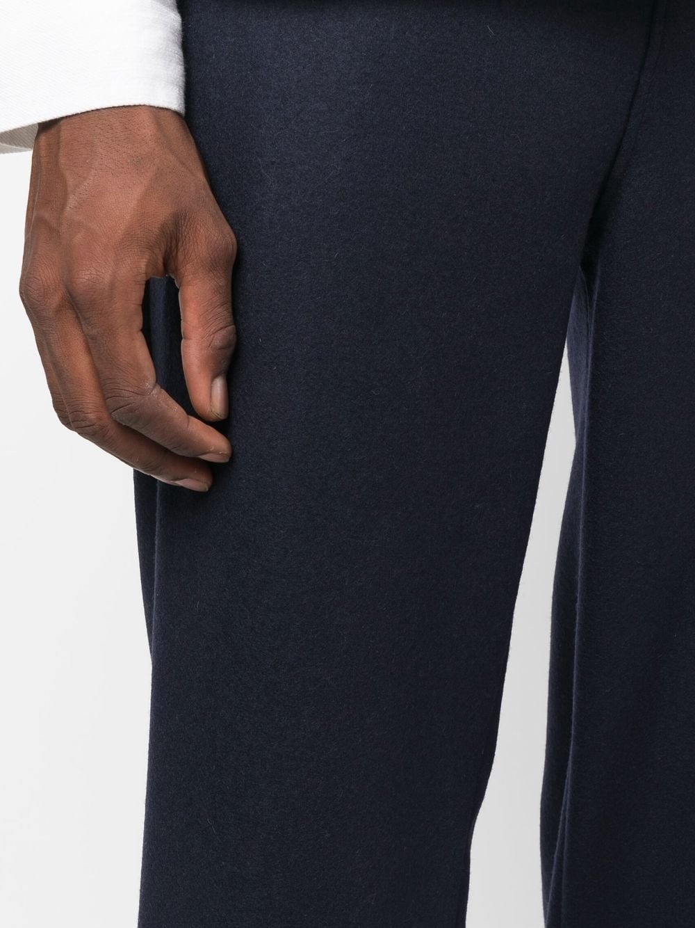 elasticated-waistband track pants - 5