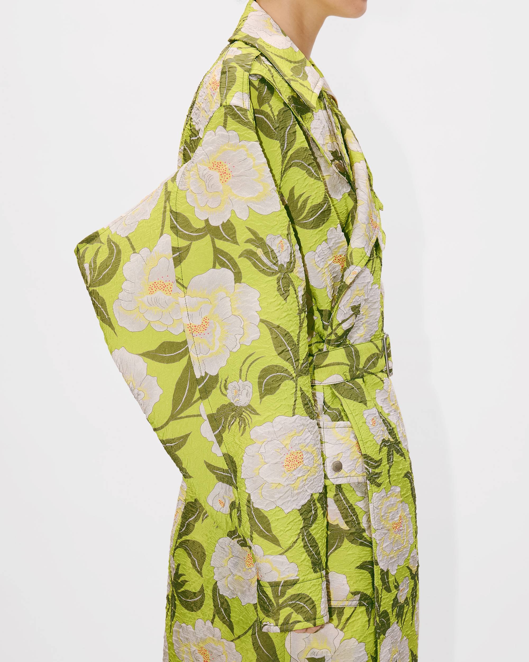 Trench with kimono sleeves - 8