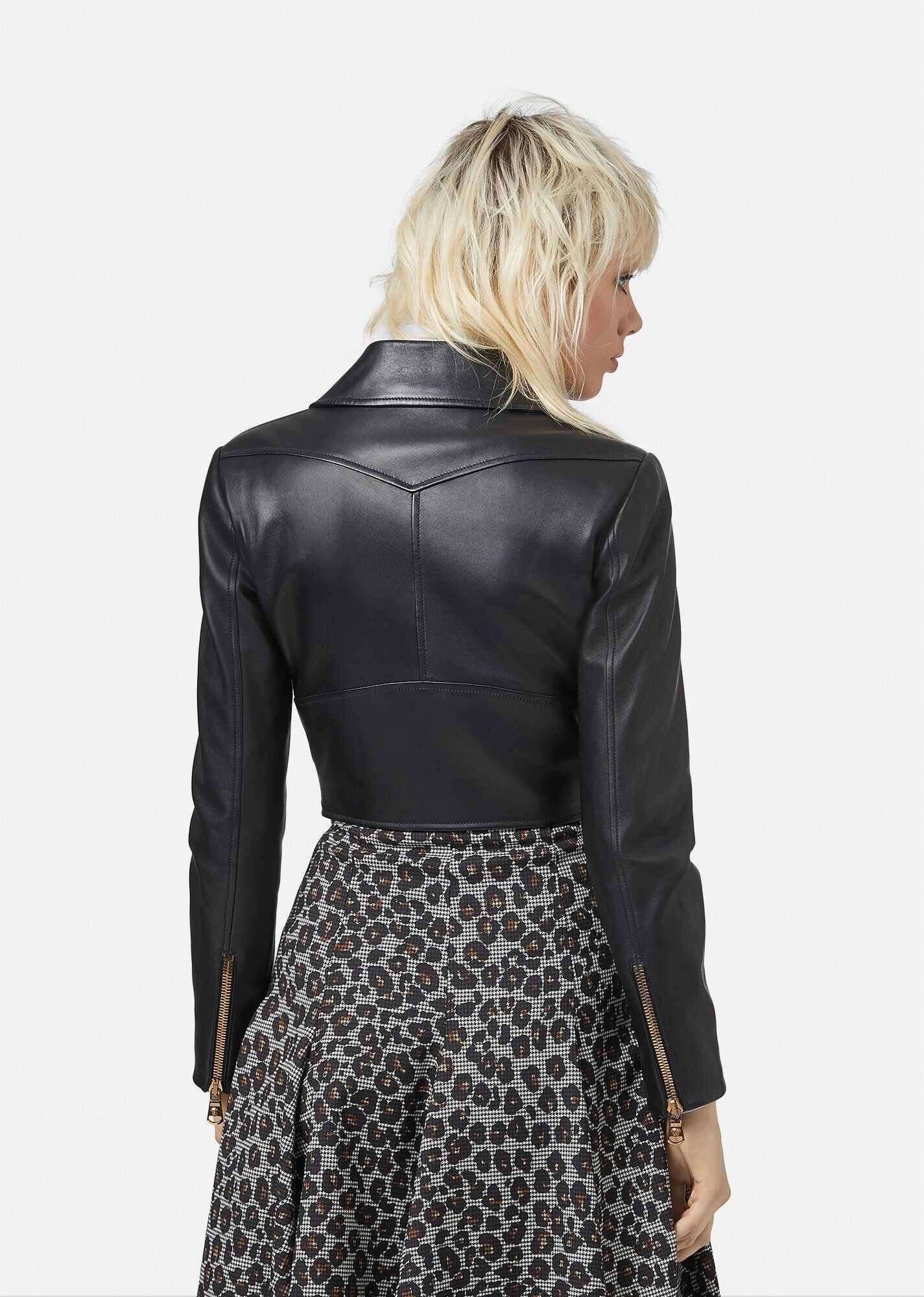 Nappa Leather Biker Jacket - 3