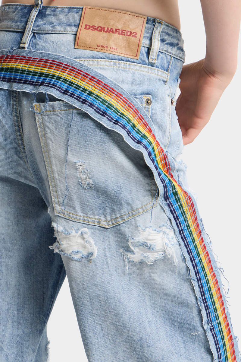BE PROUD WASH LOOSE TWIST JEANS 4