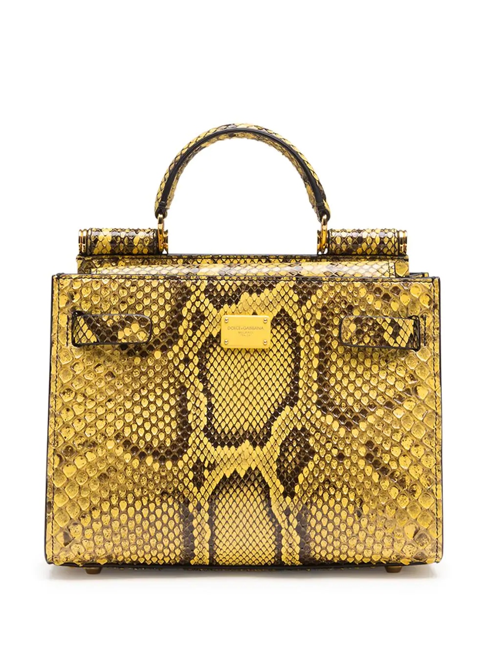 Sicily snake-print tote bag - 1