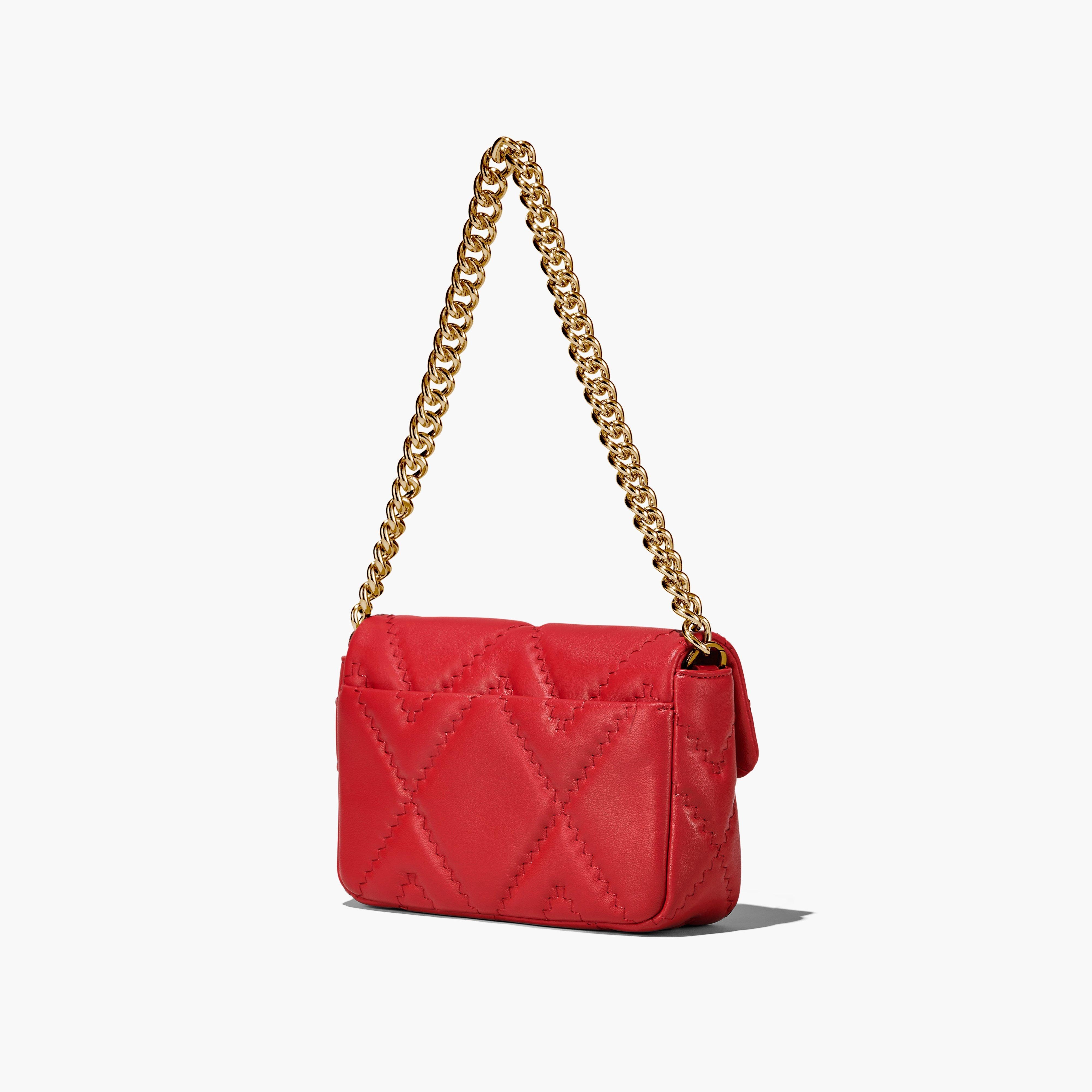 THE QUILTED LEATHER J MARC SHOULDER BAG - 3
