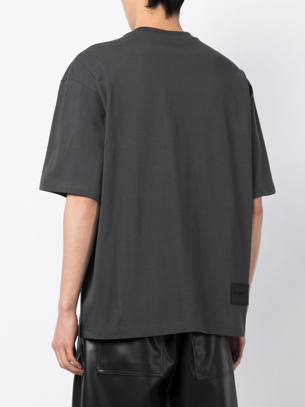 logo-print cotton T-shirt - 4