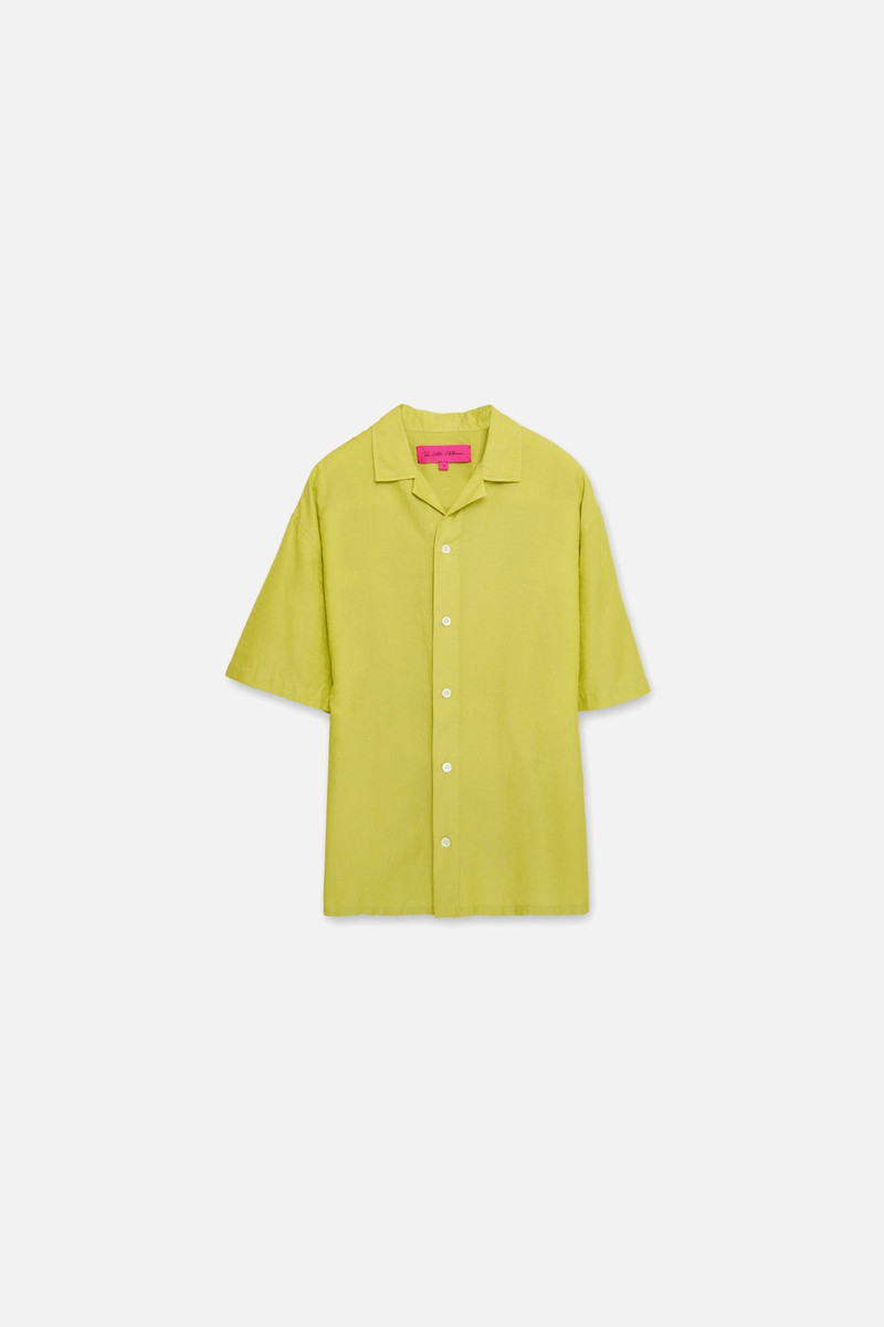JAQUARD SILK CAMP SHIRT 1