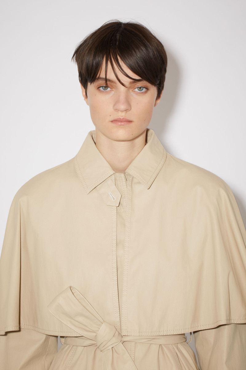 Belted trench coat - Light beige 6
