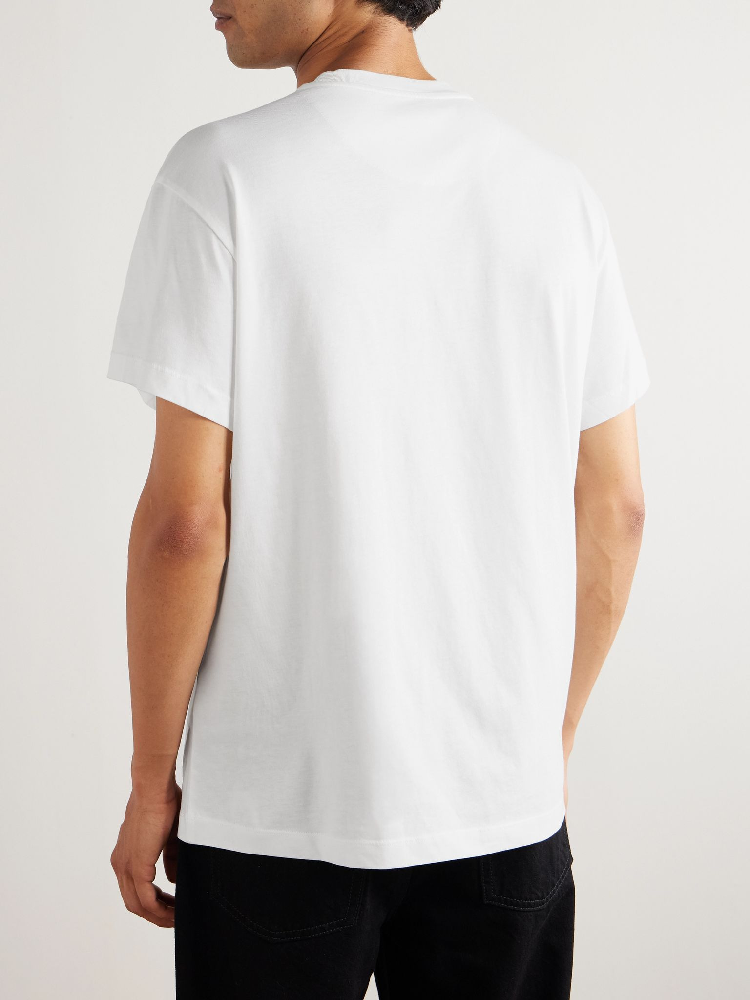 Set of Three Cotton-Jersey T-Shirts Multi - 4
