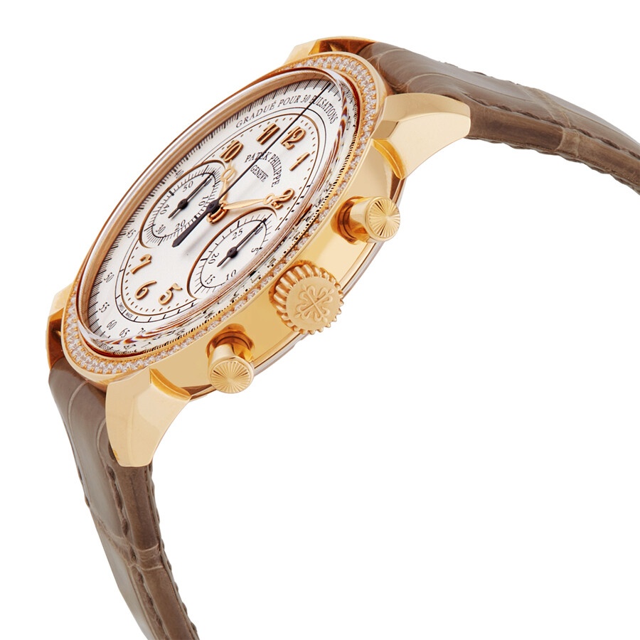 Patek Philippe Complications Silvery Opaline Dial Ladies Hand Wound Diamond Watch 7150/250R-001 - 2