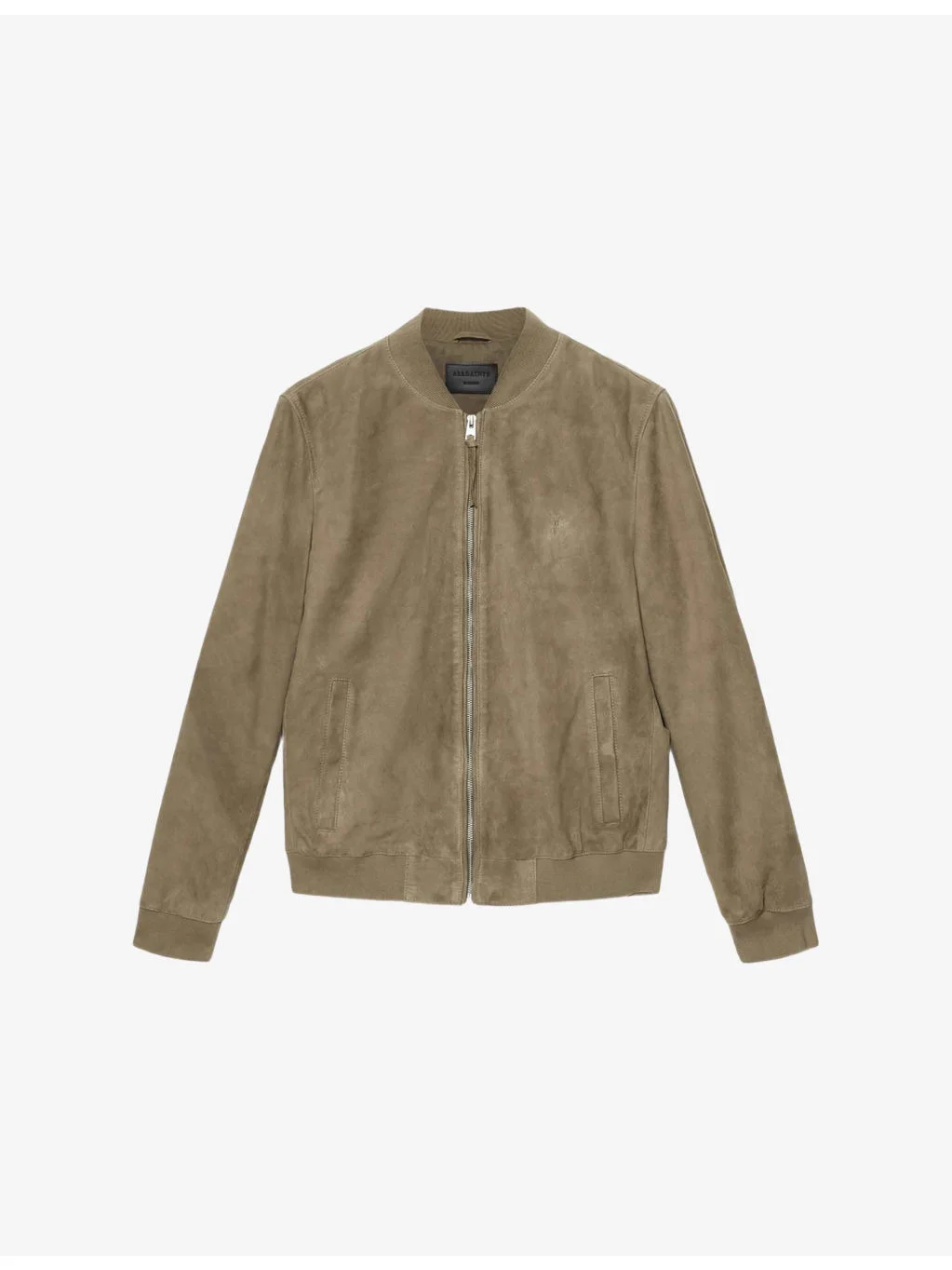 Morten Baseball-Collar Suede Jacket - 1