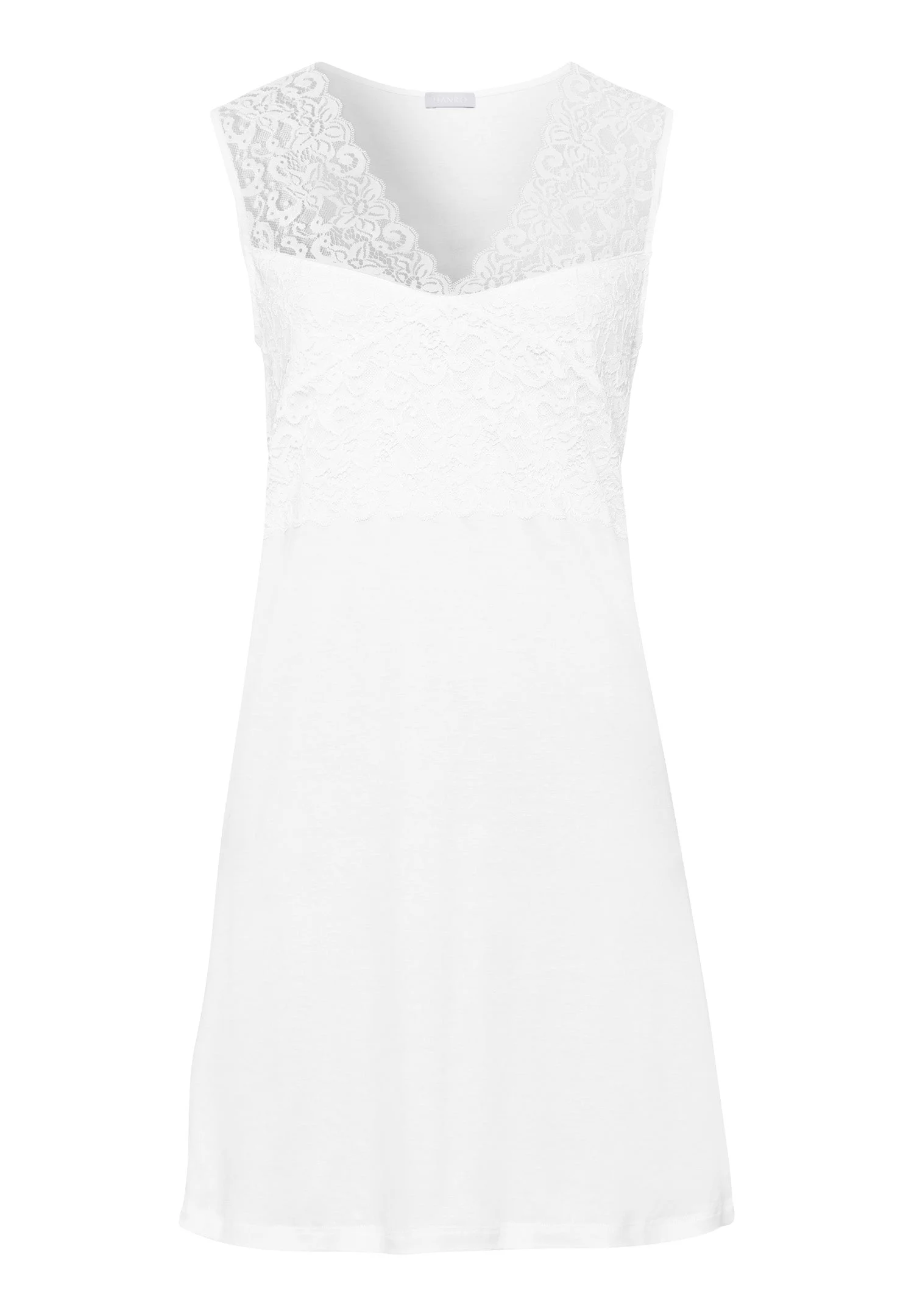 Moments V-Neck Cotton Tank Nightgown - 1
