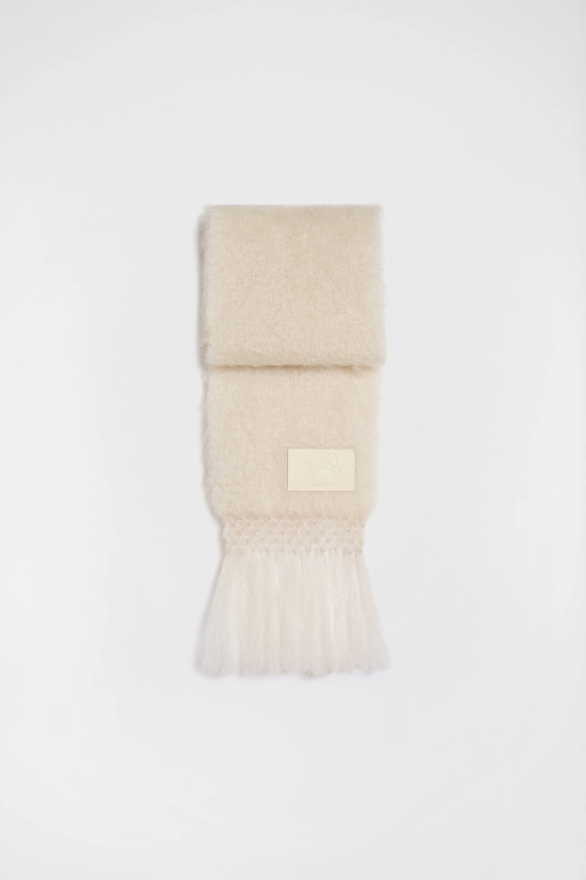 Horse Wool Blend Scarf - 1