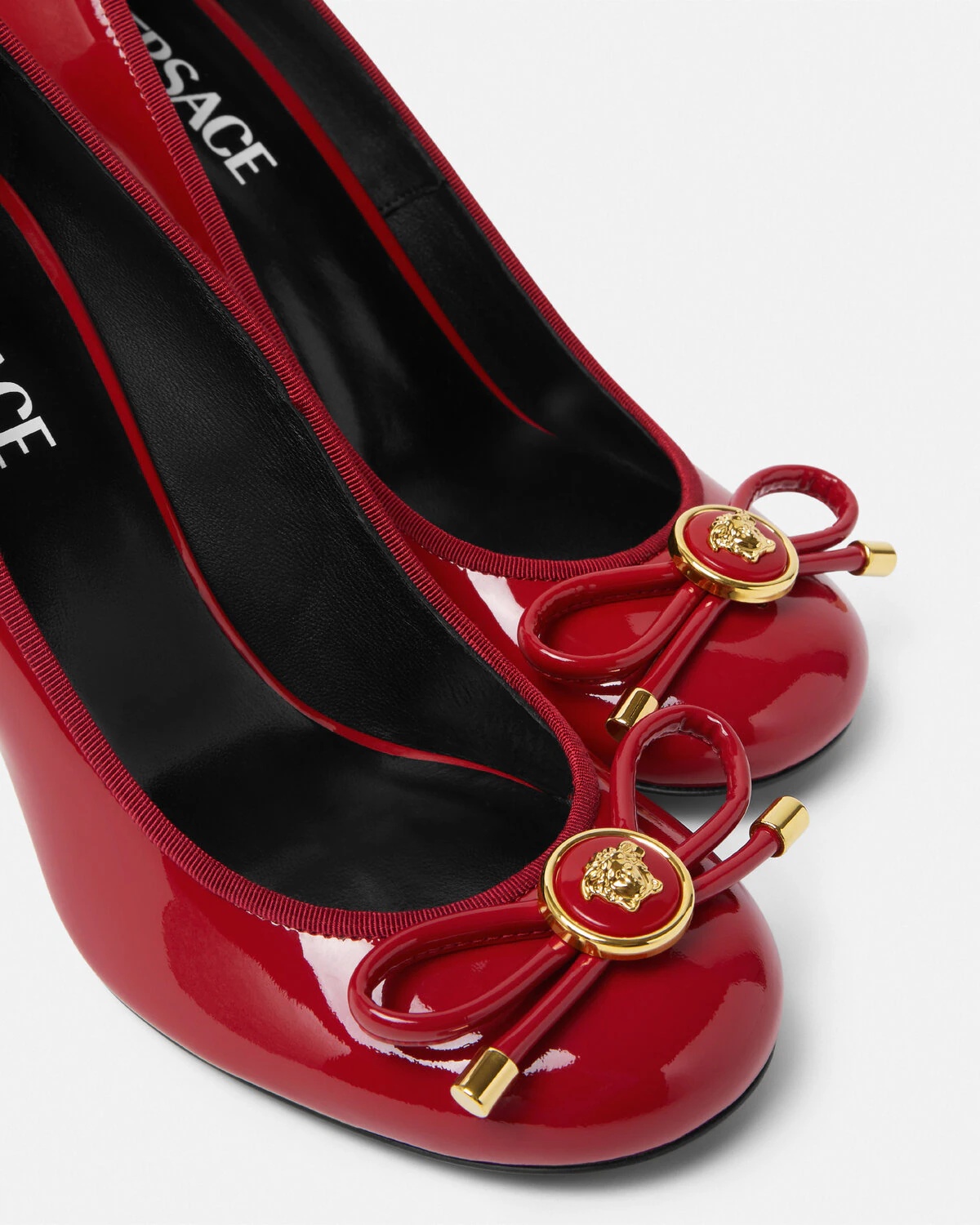 Opera Bow Patent Pumps - 5