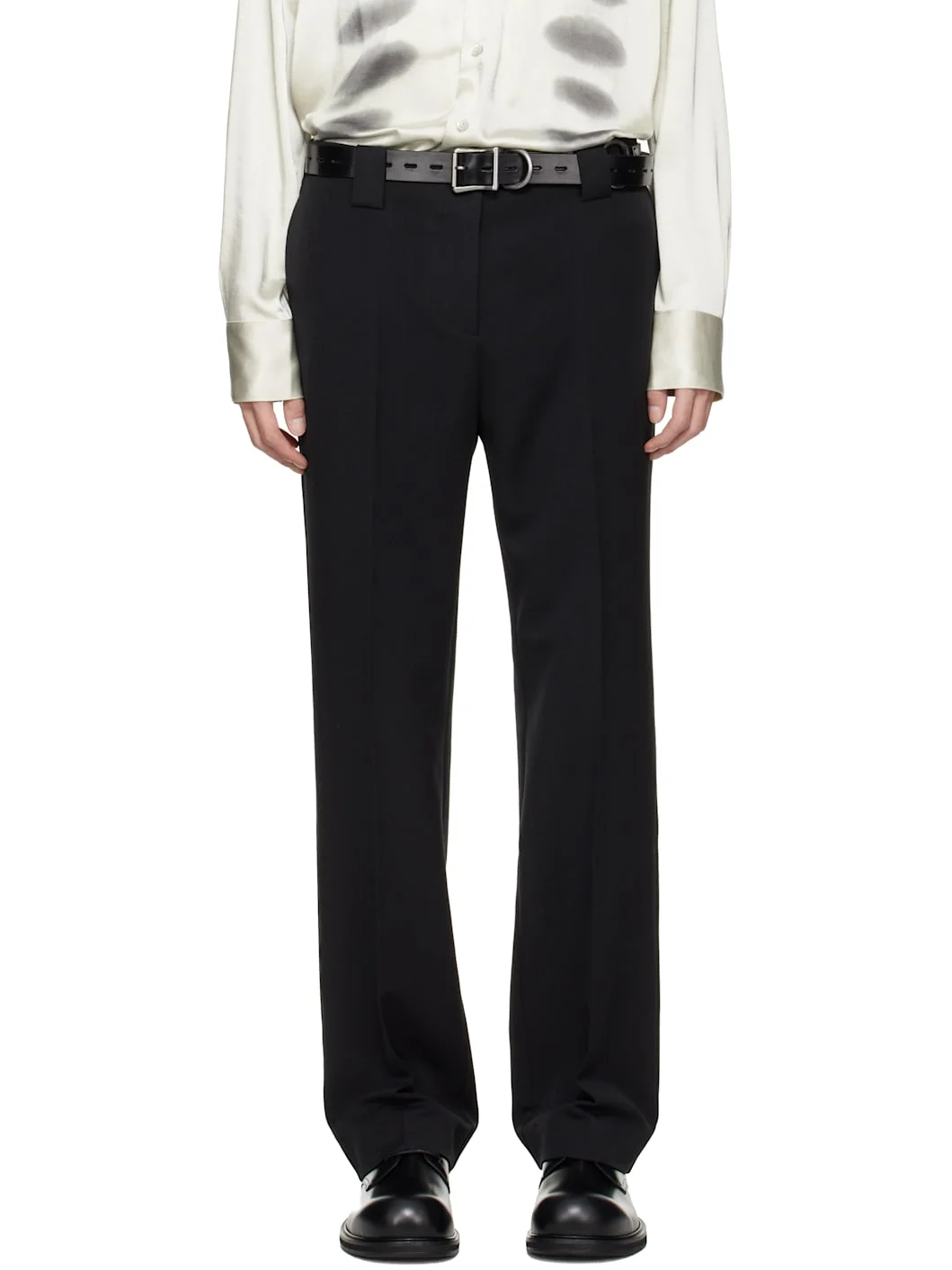 Black Tailored Trousers - 1