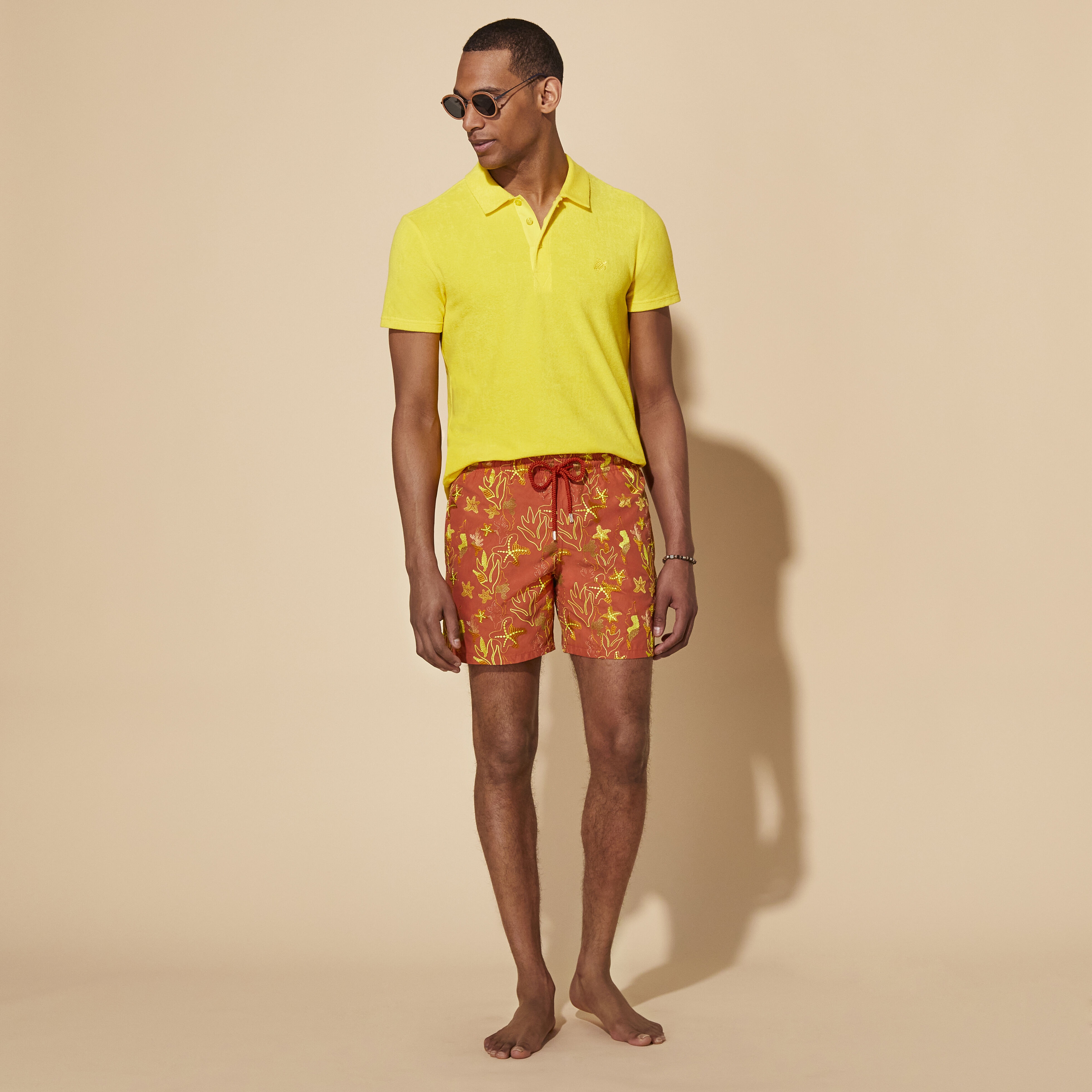 Men Swim Trunks Embroidered Camo Seaweed - Limited Edition - 5