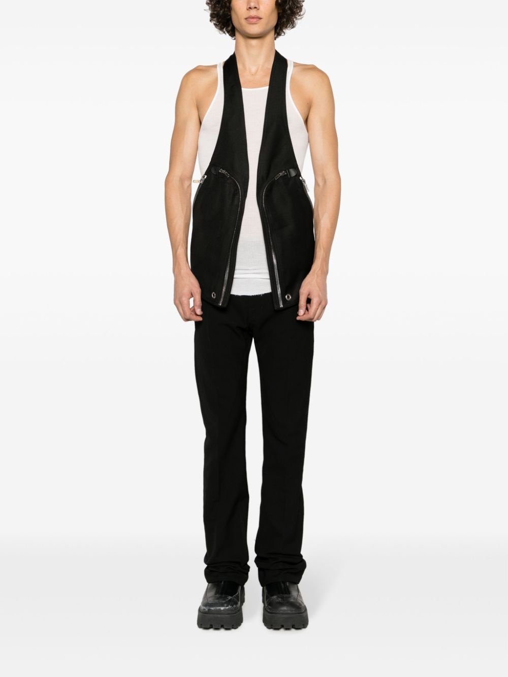 mid-rise bootcut jeans - 2