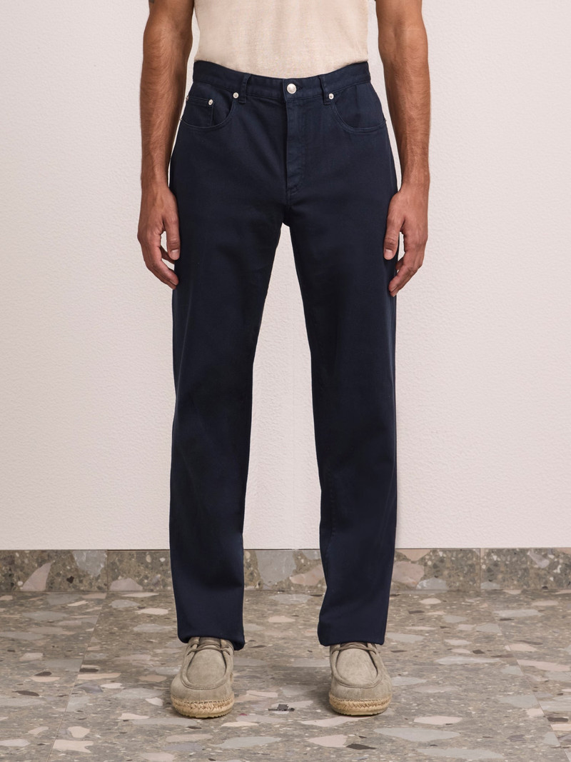 COLUMBO COTTON TWILL TROUSERS 5