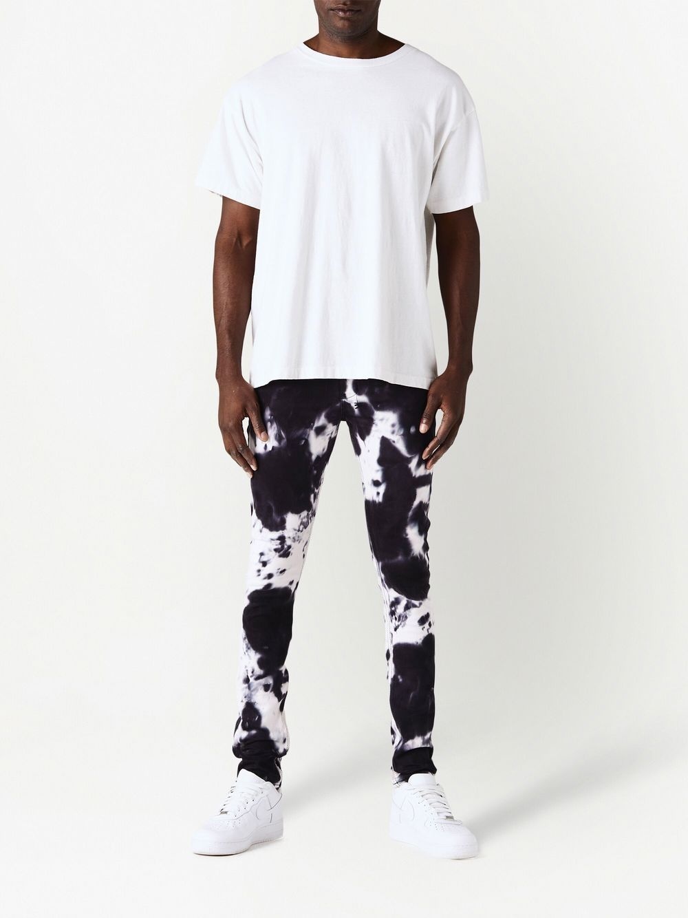 tie-dye skinny jeans - 2