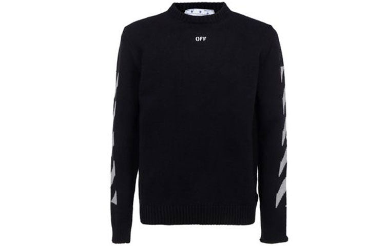 Off-White Men's SS21 SS21 logo Shirt Black OMHE023R21KNI0011041 - 2