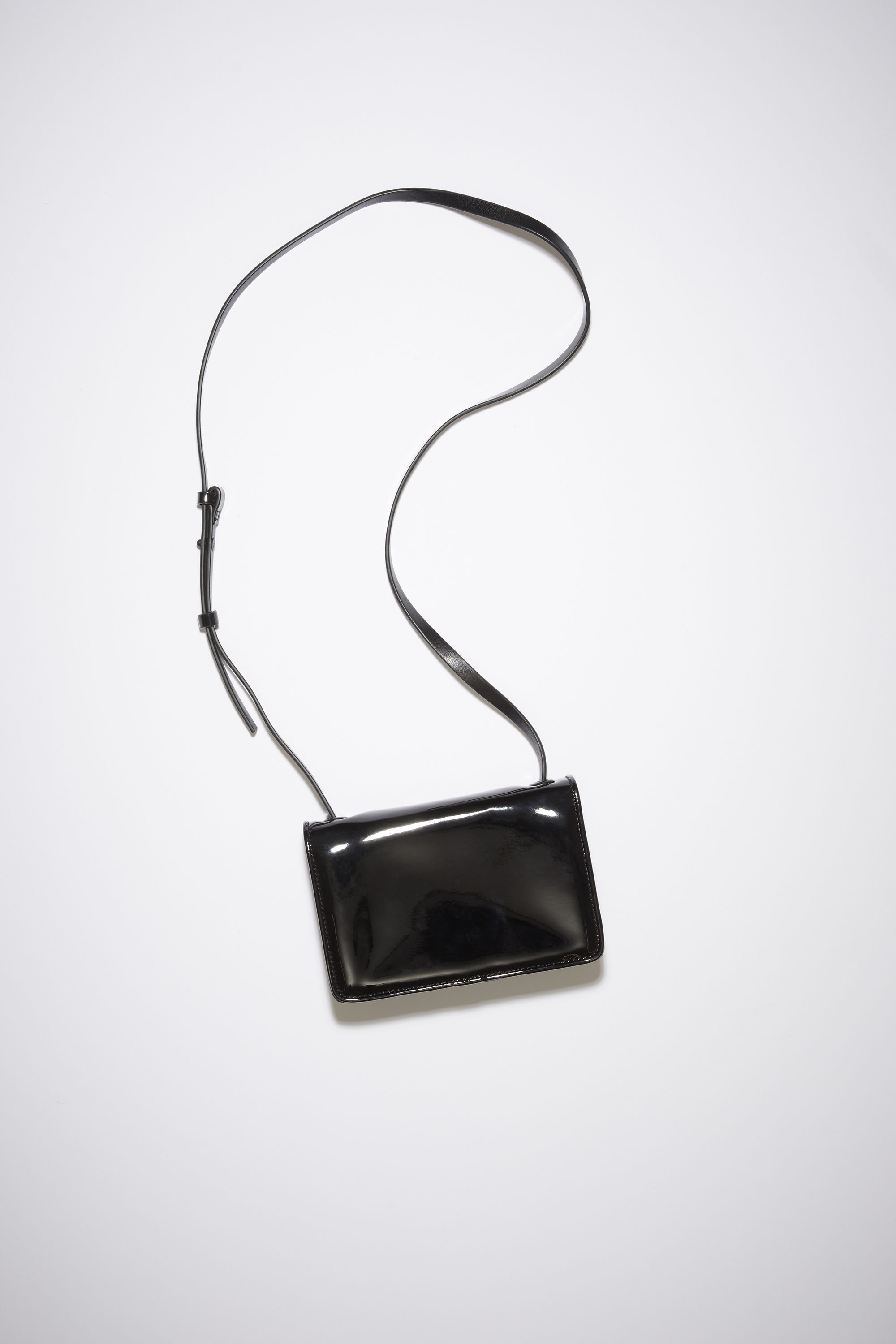 Mini crossbody Face bag - Black - 4