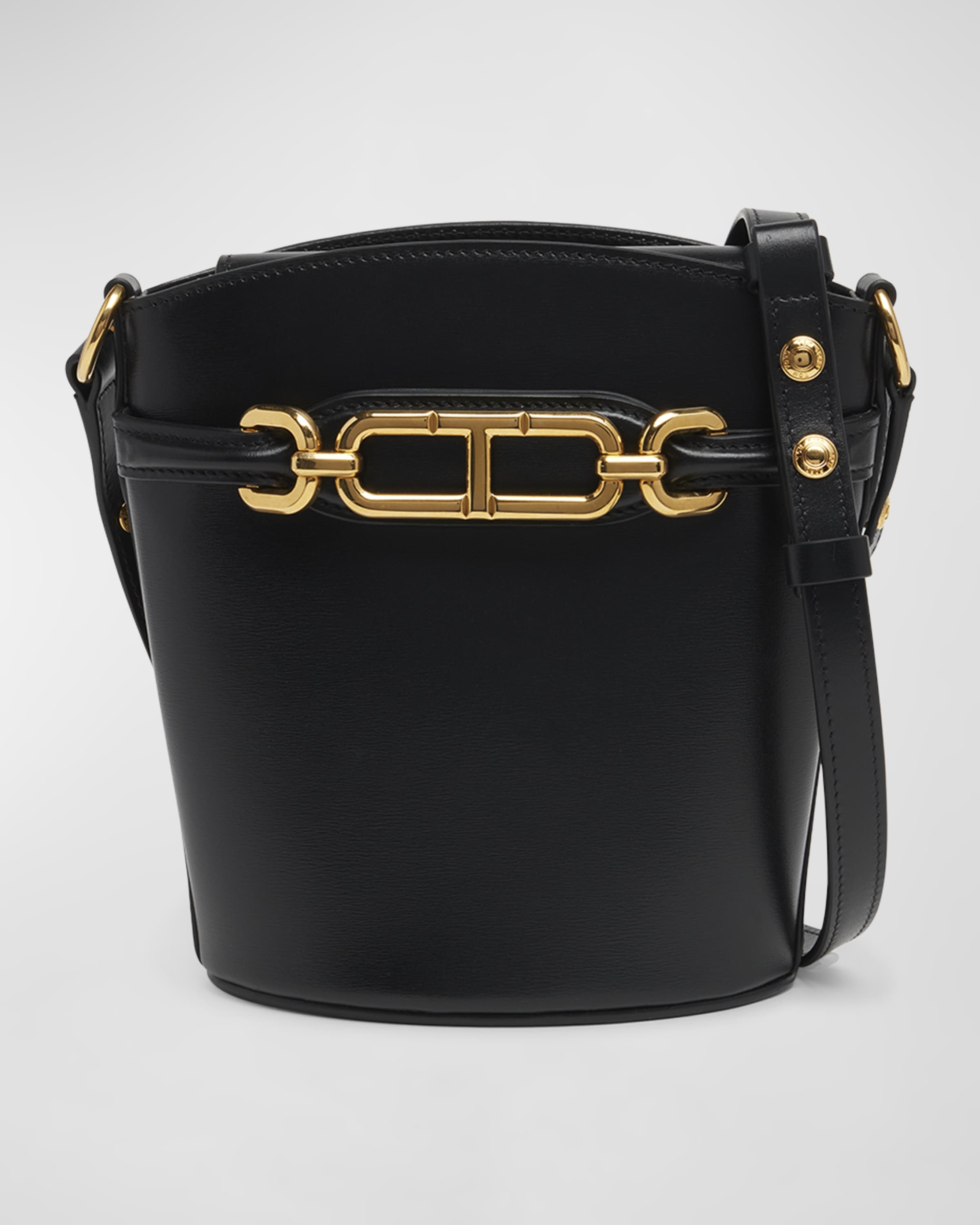 Whitney Small Bucket Bag in Leather - 1