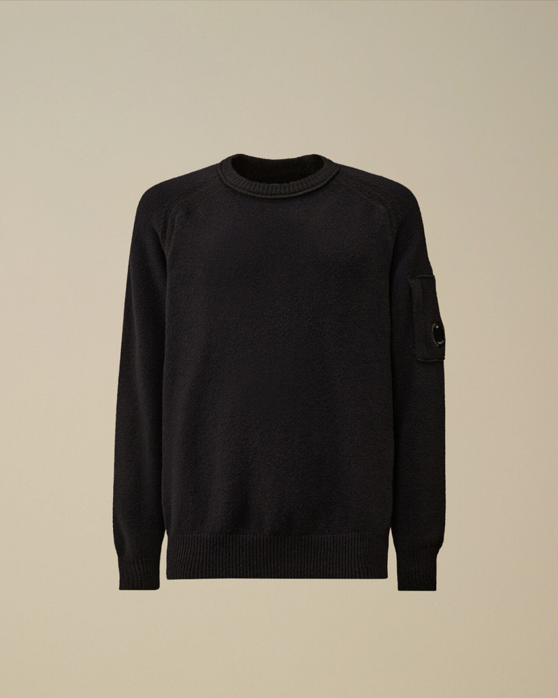 Fleece Knit Crewneck Sweater 1