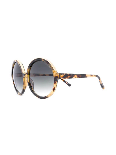 N°21 oversized round frame sunglasses outlook