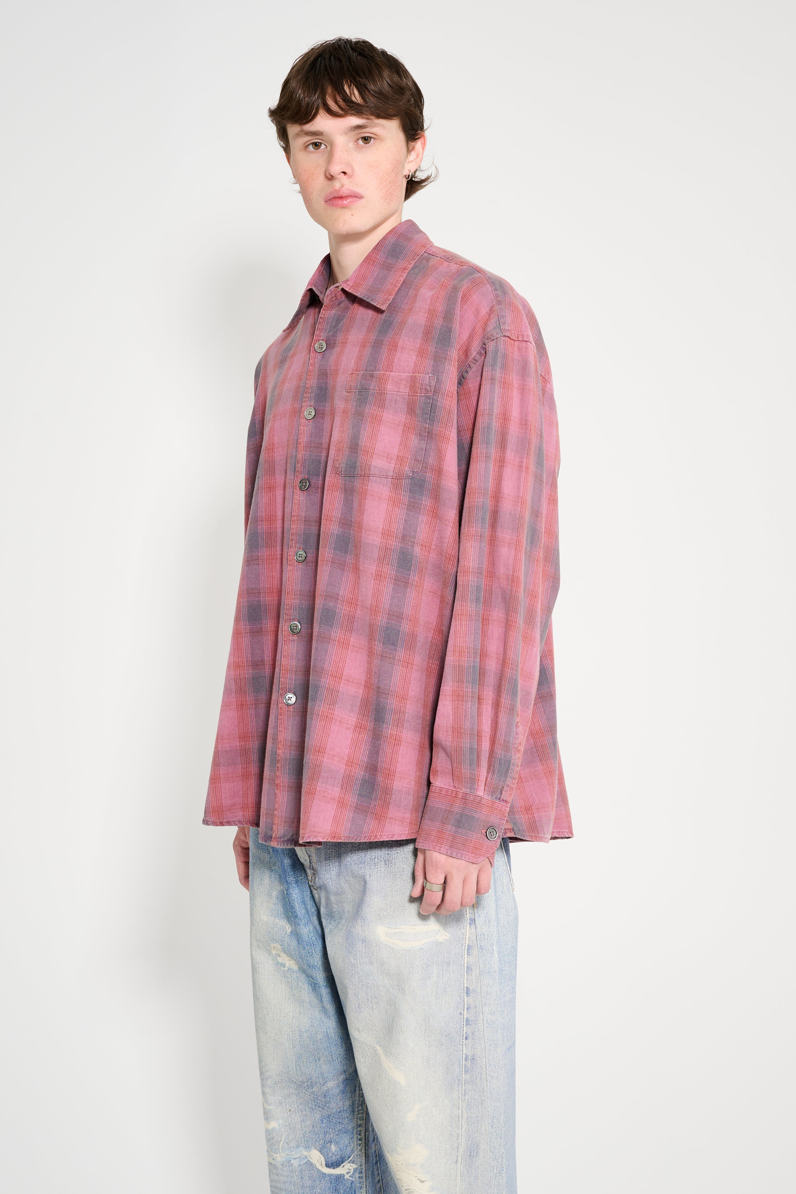 OUR LEGACY BORROWED SHIRT IDAHO FLANNEL CHECK - 2