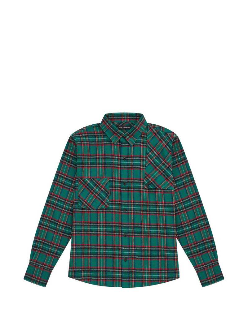 checked flannel shirt 1