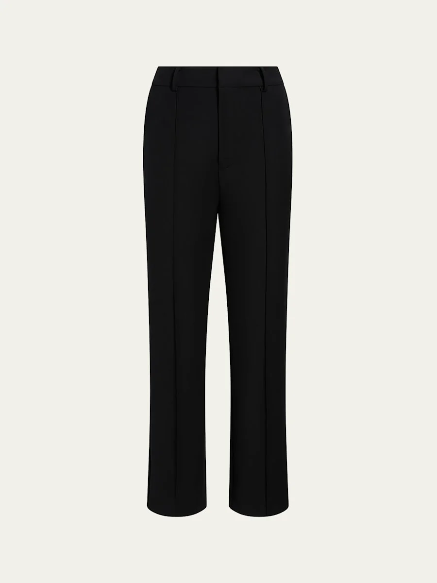 Emmy Cropped Straight-Leg Pants - 1