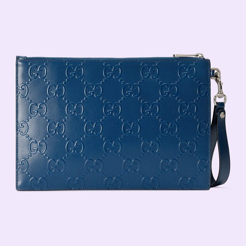 GG embossed pouch 5