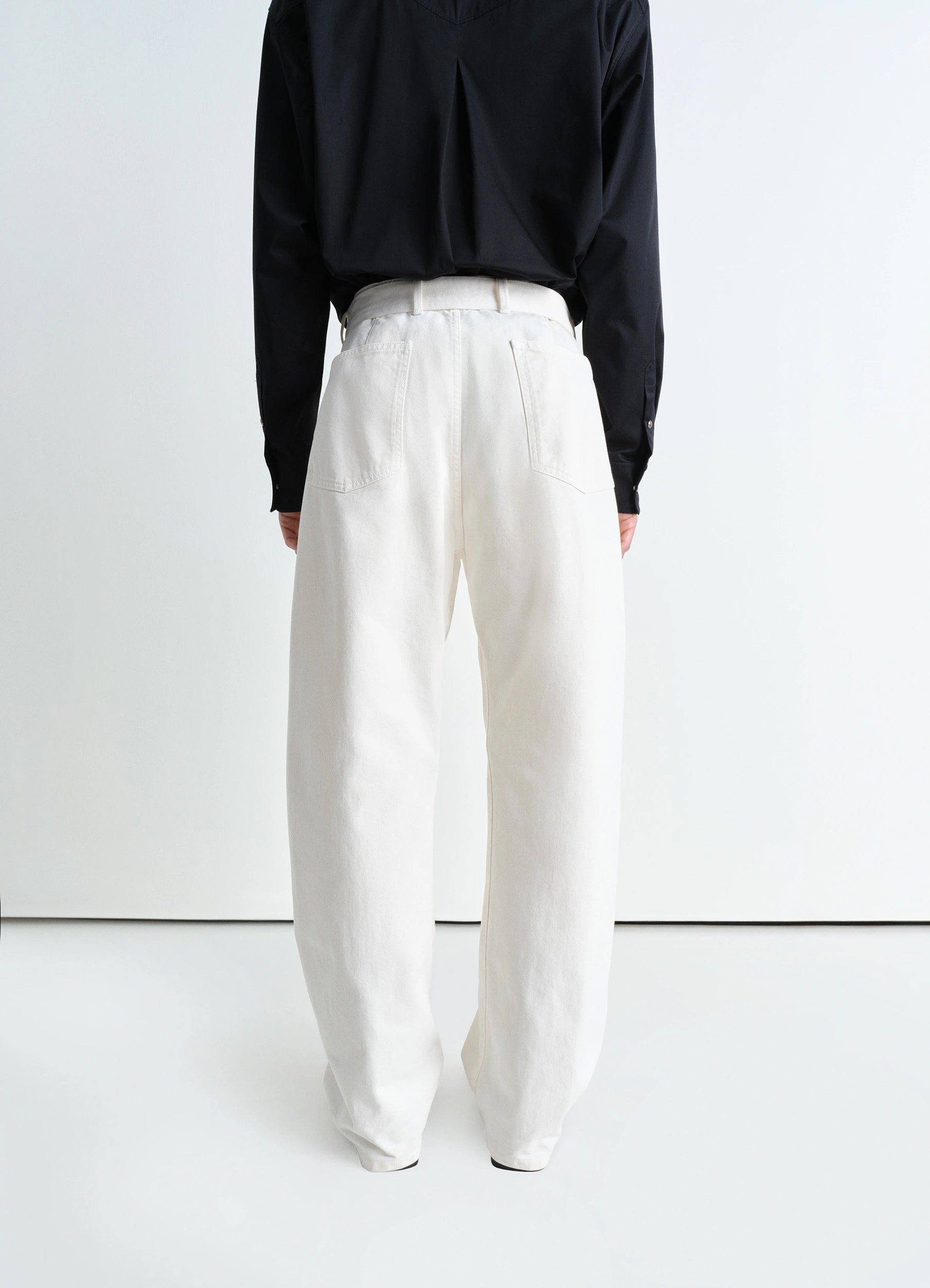 TWISTED BELTED PANTS - 8